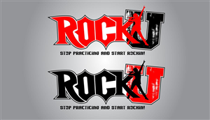 Logo Design by Shaun for Rock It Out! Music School | Design: #1586720