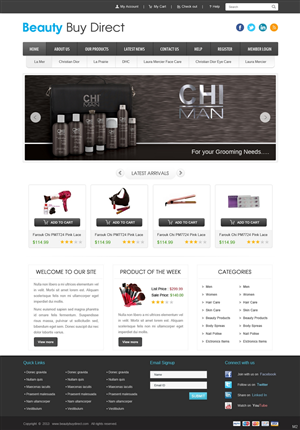 Wordpress Design by pb for this project | Design: #1519974