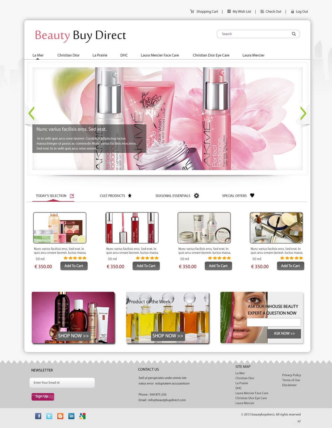 Wordpress Design by pb for this project | Design #1522995