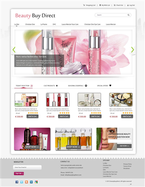 Wordpress Design by pb for this project | Design: #1522995