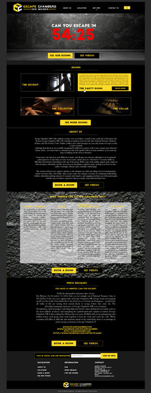Landing Page Design by RedOne22