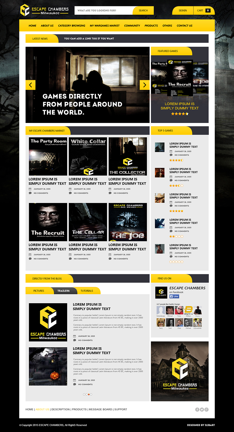 Landing Page Design by iLibart for this project | Design #5545193