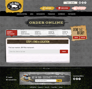 J&R Ribs Website Design Project | Web Design by RupalTechno