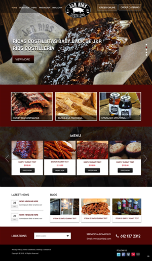 Web Design by pb for this project | Design: #5529067