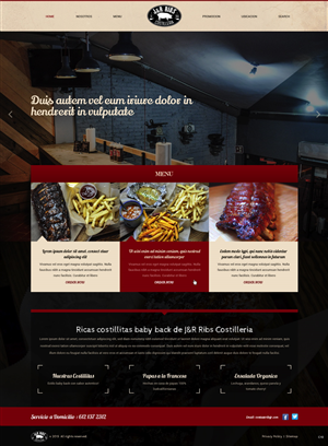 Web Design by pb for this project | Design: #5536659