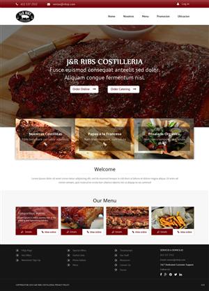 Web Design by pb for this project | Design: #5536664