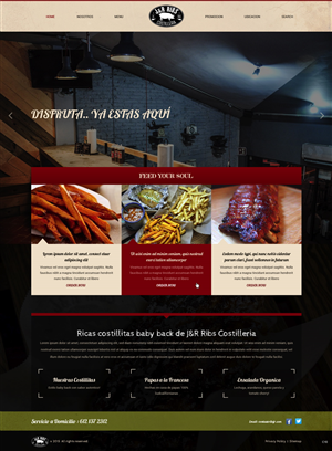 Web Design by pb for this project | Design #5581270