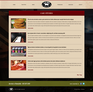 Web Design by pb for this project | Design: #5581273