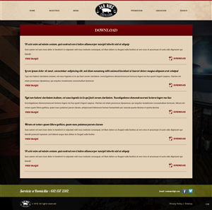 Web Design by pb for this project | Design: #5581275
