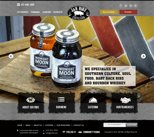 J&R Ribs Website Design Project | Web Design by Sbss