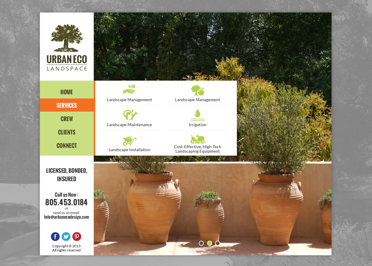 Diseño Web por Nelsur para este proyecto | Diseño #5544135