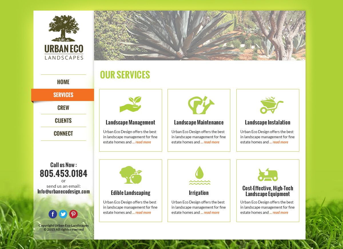 Diseño Web por Nelsur para este proyecto | Diseño #5549111