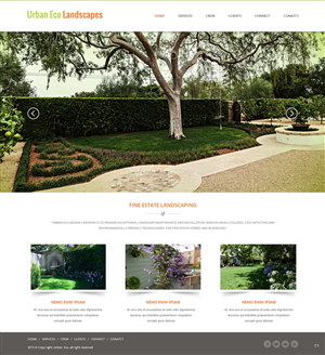 Web Design by pb for this project | Design: #5562400