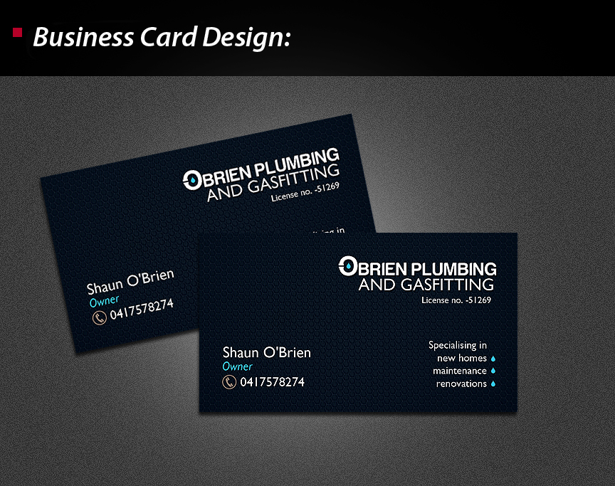 Business Card Design by wolfgfxdesign for this project | Design #1528566