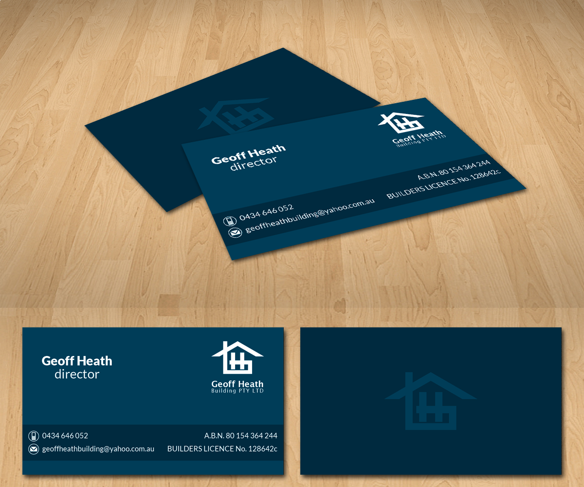Business Card Design by Radu Borzea for this project | Design #1517153