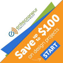 Entrepreneur Podcast Network VIP Offer: Save up to $100 on your design project!
