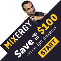 Mixergy VIP Offer: Save up to $100 on your design project!