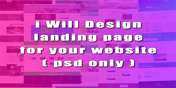 Landing Page Design (Uncoded)