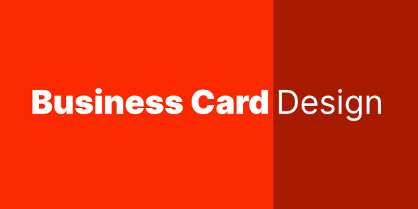 Create New Business Card