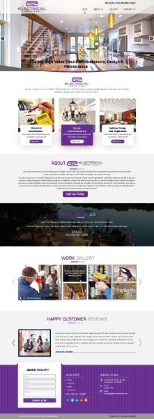 Landing Page Design (Coded)