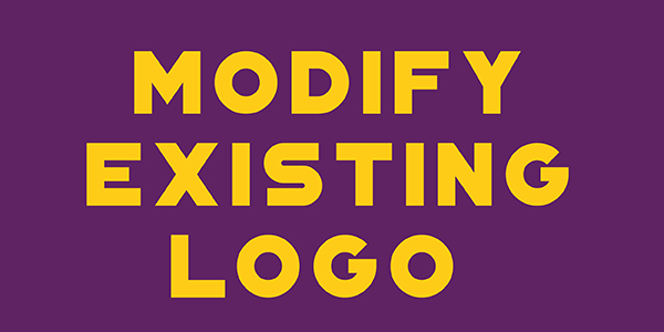 Modify Existing Logo