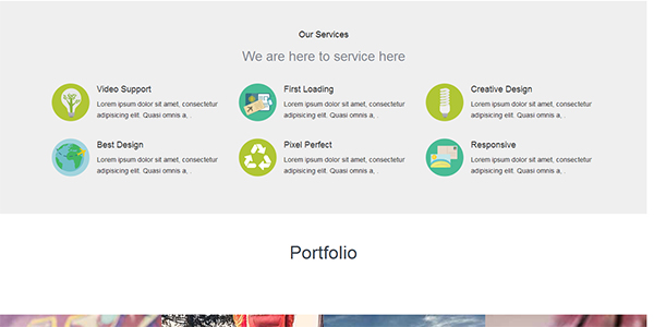 Landing Page Design (Coded)