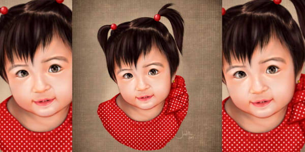 DIGITAL PAINTING PORTRAIT