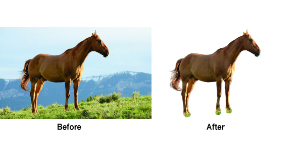 Background remove Photoshop