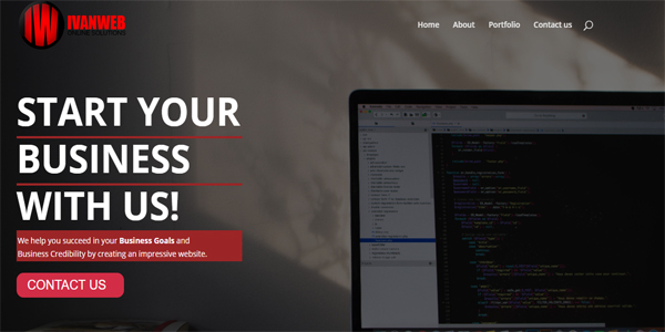 Landing Page Design (Coded)