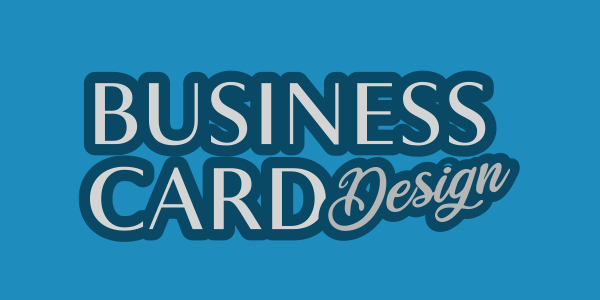 Create New Business Card
