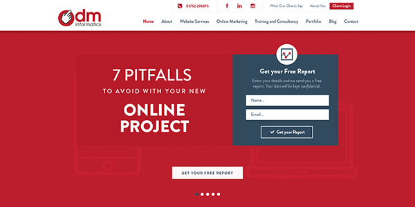 Landing Page Design (Coded)
