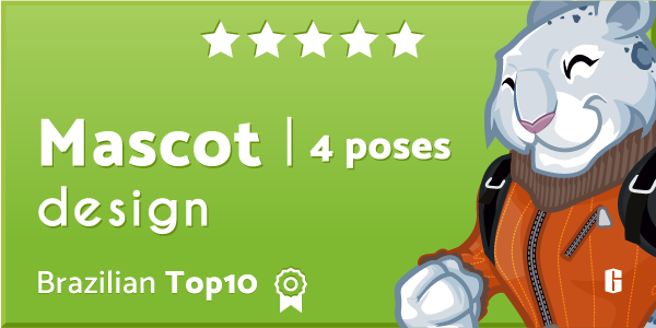 Mascot Design | 4 poses