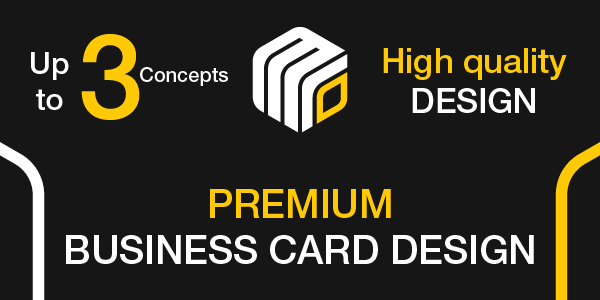 Premium Business Card Design
