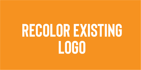 Recolor Existing Logo