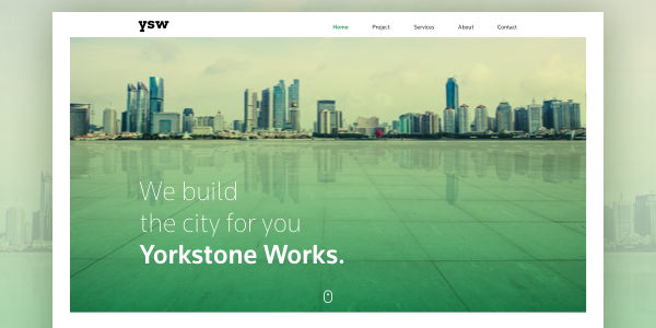 Landing Page Design (Uncoded)