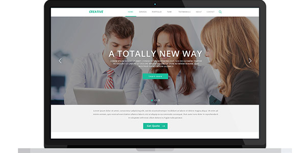 Coded Wordpress Web Design