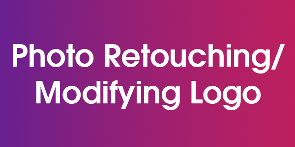 Photo Retouching/Modifying Logo