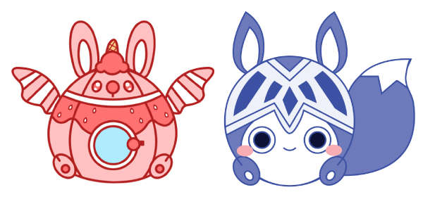 character & mascot designs