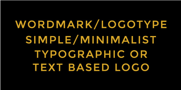 Wordmark or Text Based Logo
