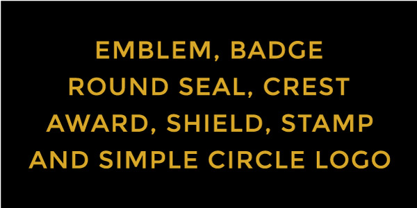 Emblem Badge n Circle Logo