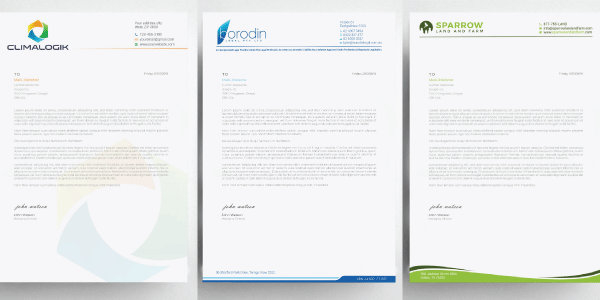 Letterhead Design