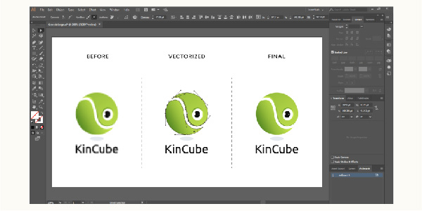 Vectorize Existing Logo