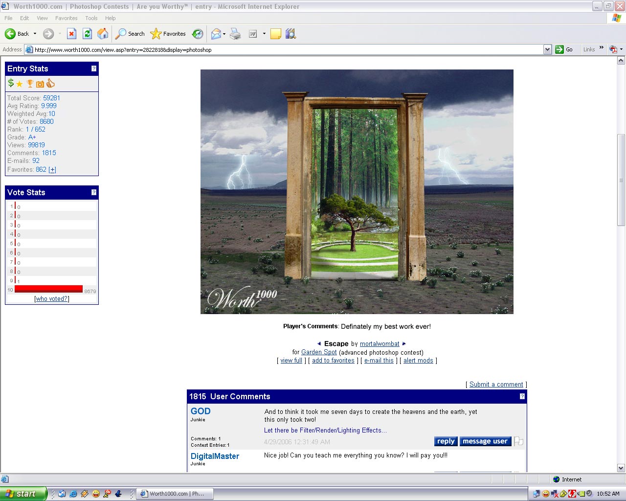 Photoshop Design by mortalwombat for DesignCrowd (Community Contests) | Design #9049481