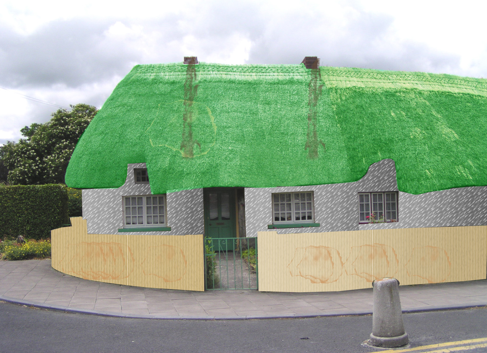 photoshop submission for thatch roof contest design 8948580 thatch design